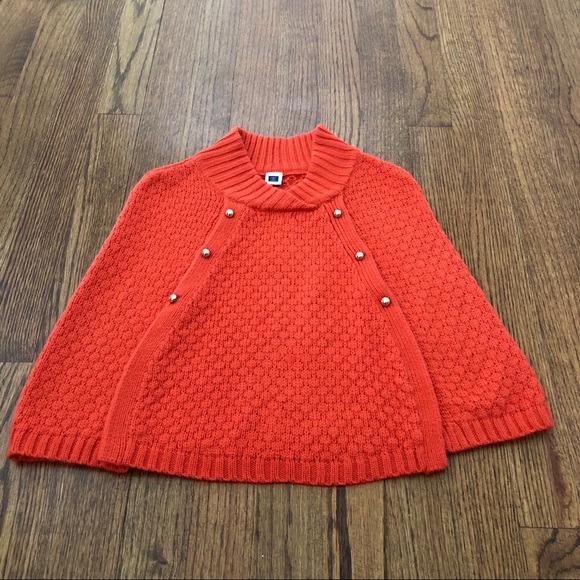 Janie and Jack Sweater Cape, Size 2T - Picture 2 of 7